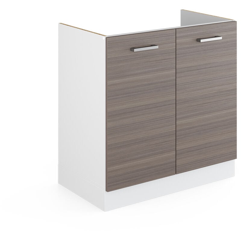 foto del prodotto base per lavello r line, grigio, 80 cm con ante, senza piano di lavoro vicco