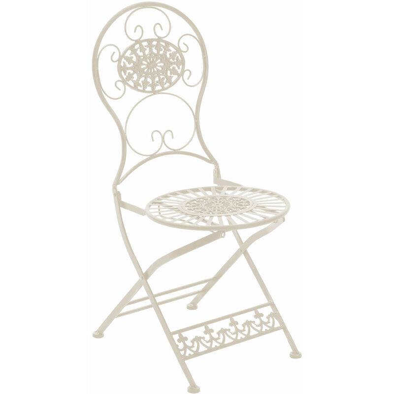 foto del prodotto sedia giardino richiudibile mani crema antica