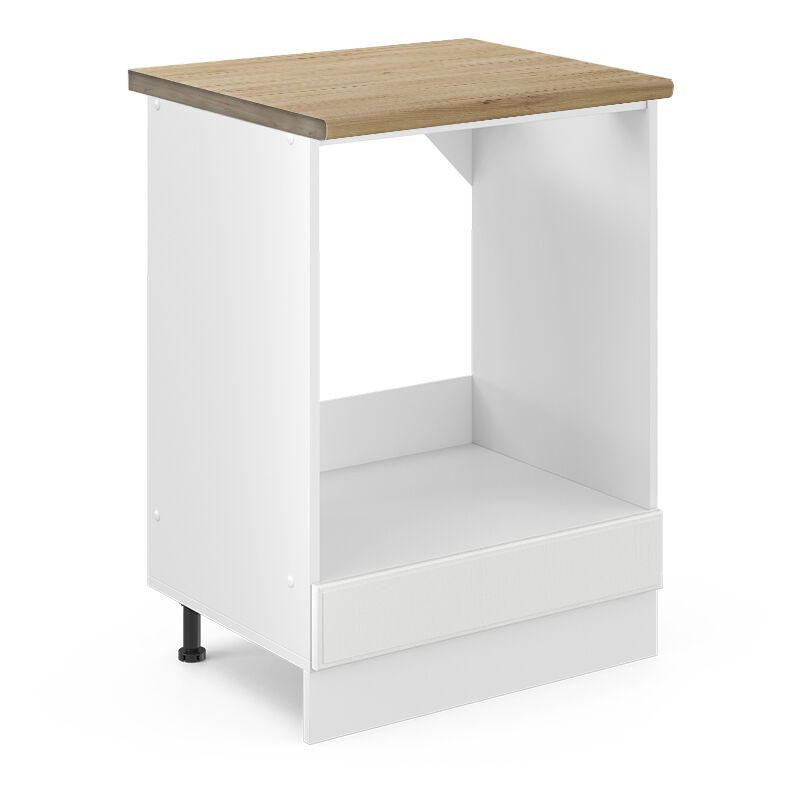 foto del prodotto mobile per forno da incasso r line, bianco casa di campagna, 60 cm , pl rovere, vicco