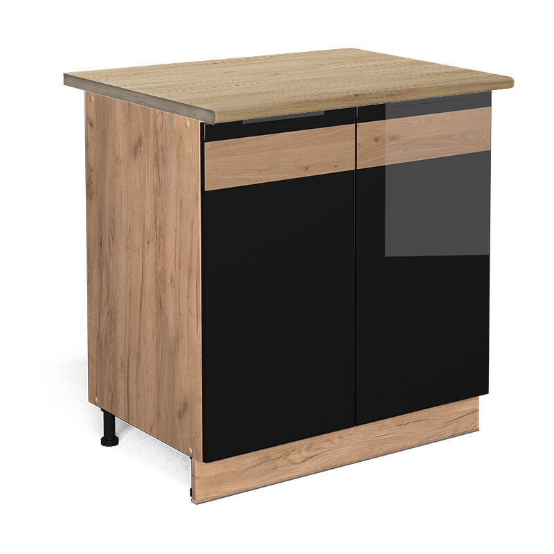 foto del prodotto mobile per forno da incasso r line, antracite casa di campagna, 60 cm , pl marmo vicco