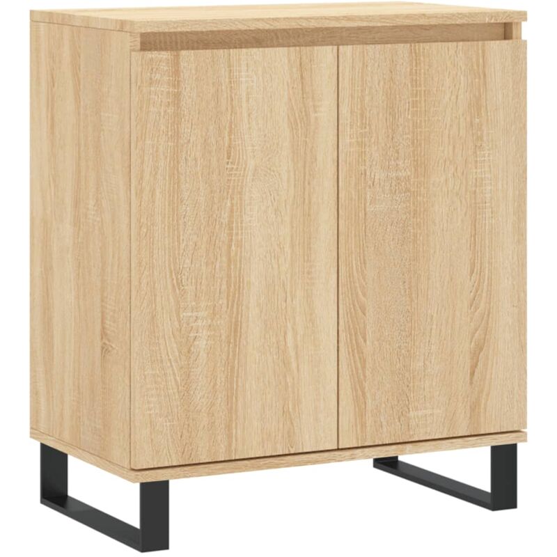 foto del prodotto vidaxl credenza rovere sonoma 60x35x70 cm in legno multistrato