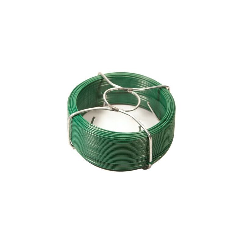 foto del prodotto filo di ancoraggio plastificato verde, 1,15 mm x 50 m sans marque