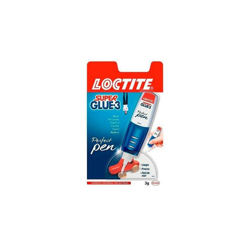 foto del prodotto liderpapel loctite sg3 perfect pen adesivo istantaneo 3g 1g gratuito
