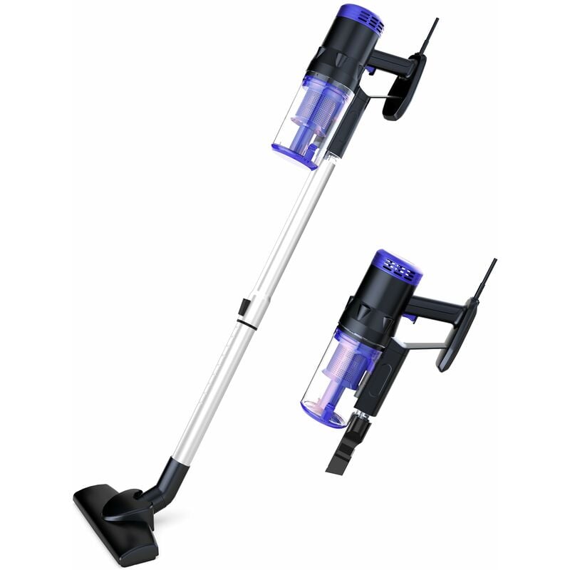 foto del prodotto just perfecto aspirapolvere potente 600 w aspirapolvere con filo con filtro hepa aspirapolvere senza sacco cavo 5 metri silenzioso scopa