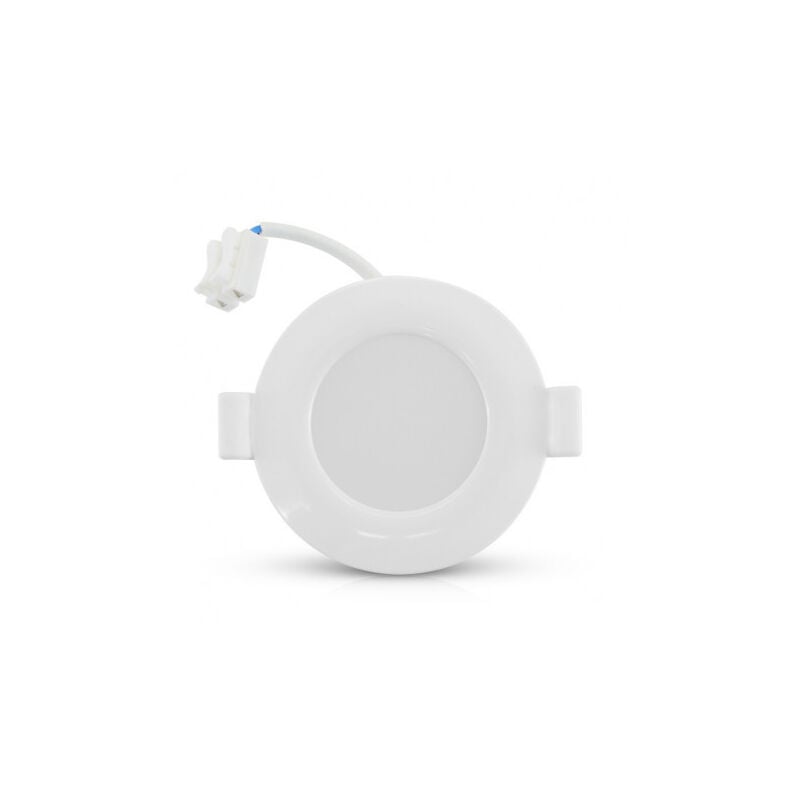 foto del prodotto vision el plafoniera led da incasso ac220 240v 8w 720lm 120 impermeabile ip40 ik06 85mm bianco naturale 4000k foratura 65mm