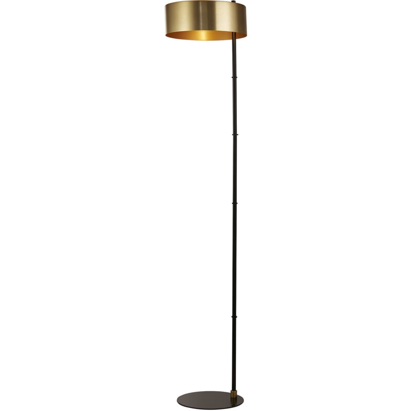 foto del prodotto searchlight piantana contemporaneo knox acciaio oro 1 luce e27