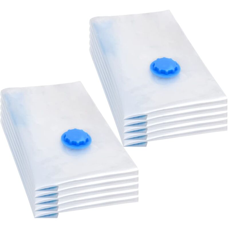 foto del prodotto vidaxl sacchetti da viaggio sottovuoto per vestiti 60x40 cm 10 pz