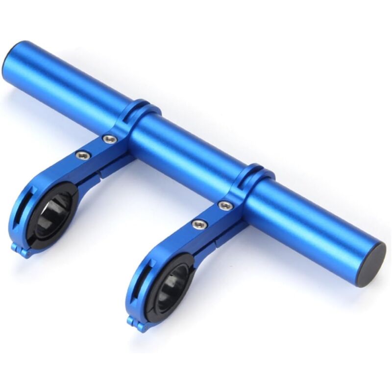 foto del prodotto rapanda deposito biciclette, staffa di prolunga per luce per bici, prolunga per manubrio per bicicletta in lega di alluminio per bicicletta doppia