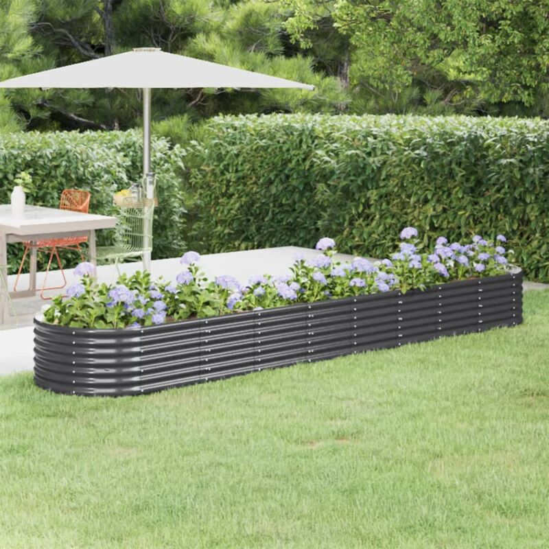 foto del prodotto asupermall furniture limited letto da giardino in acciaio a polvere