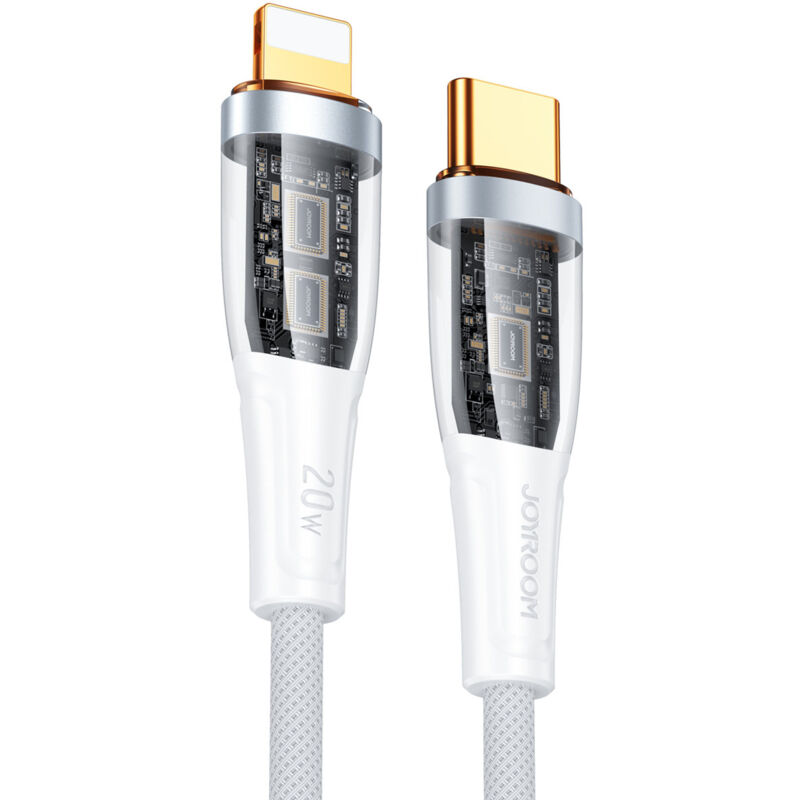 immagine 0 del prodotto cavo con interruttore intelligente usb c iphone lightning 1,2 m bianco