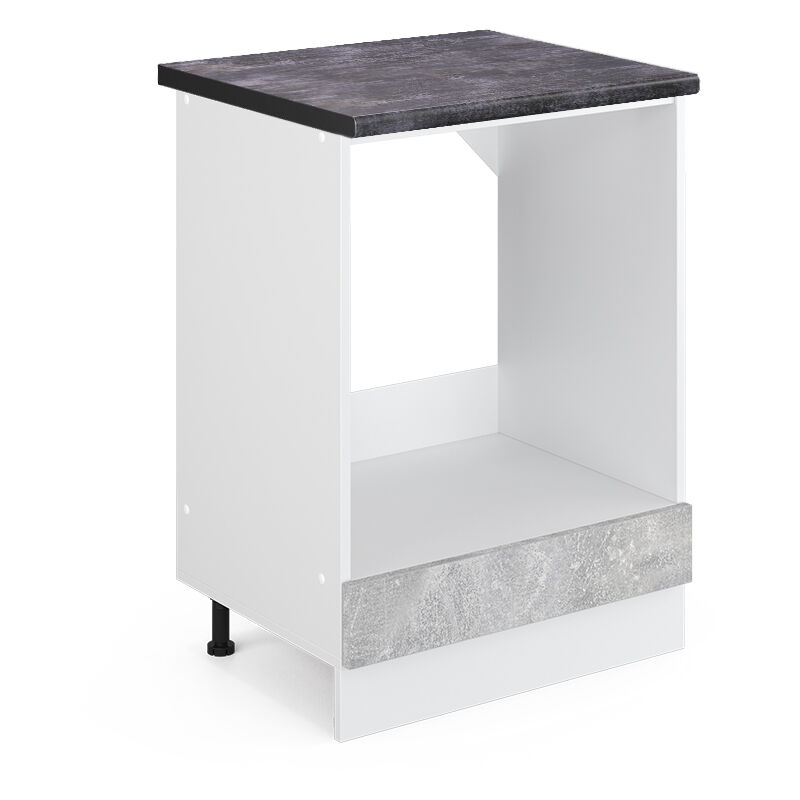 foto del prodotto mobile per forno da incasso r line, calcestruzzo, 60 cm , pl antracite vicco