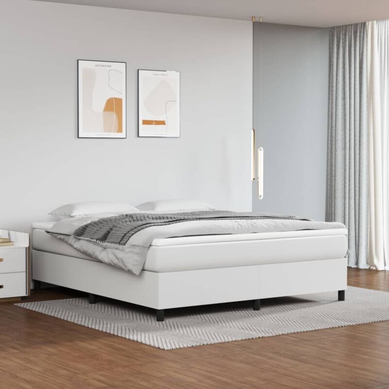 foto del prodotto furniture limited giroletto bianco 180x200 cm in similpelle