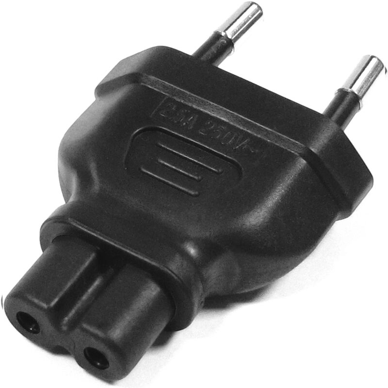 immagine 0 del prodotto adattatore iec 60320 c7 bipolare bematik