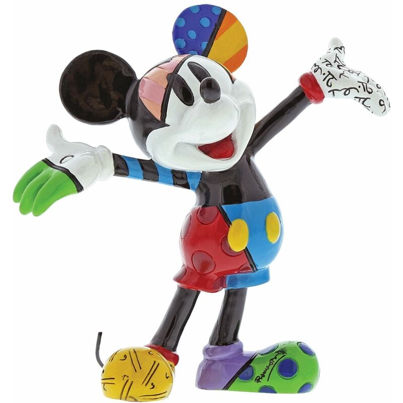 foto del prodotto disney oggetto decorativo topolino mini figurine, resina, multicolore enesco