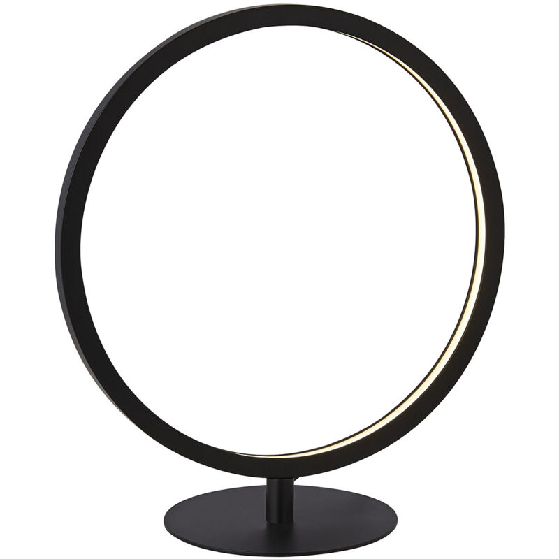 foto del prodotto abatjour contemporaneo circo acciaio bianco silicone nero led 11,8w 3000k