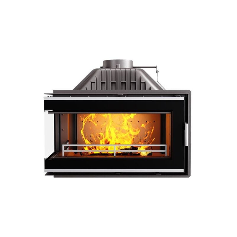 foto del prodotto outinfire inserto stufa a legna apertura sinistra w16 13,5 kw eco