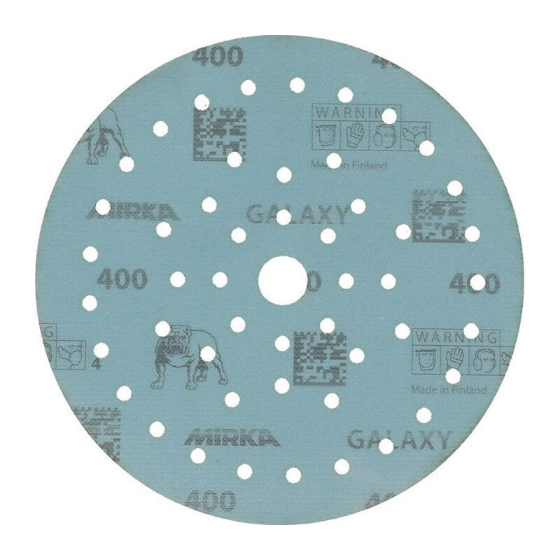 foto del prodotto disco abrasivo adesivo galaxy grip multifit 150mm k.400 f.ho metallo lacca co. per 50 