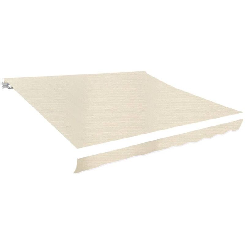 foto del prodotto furniture limited tenda parasole in tela crema 4x3m telaio non
