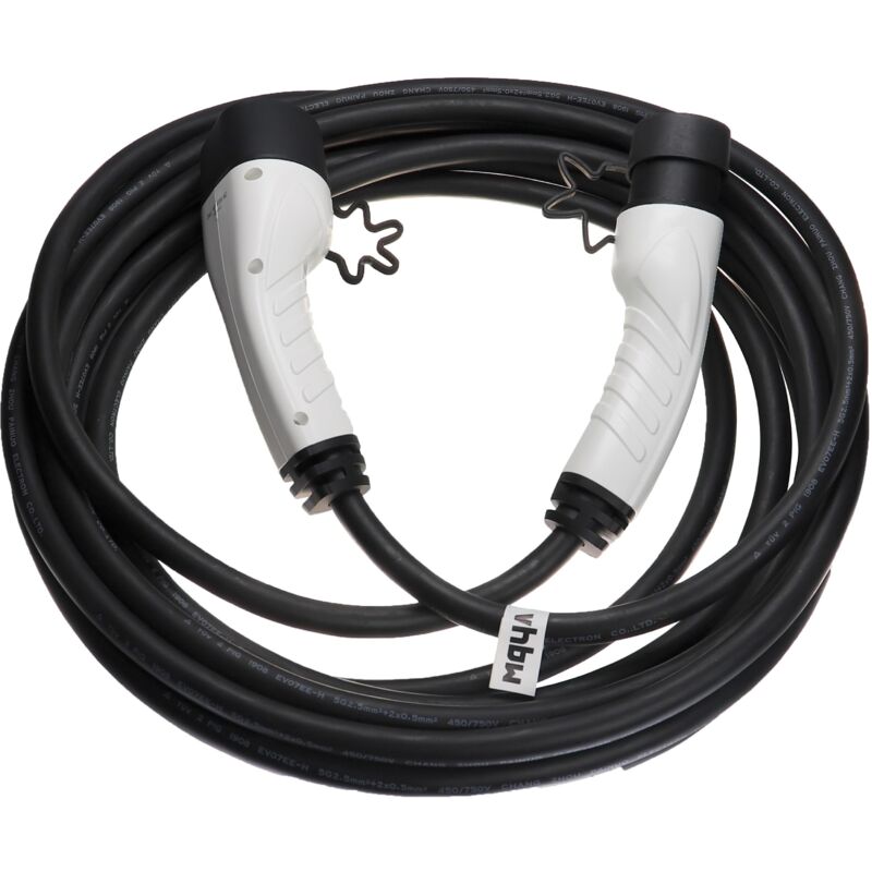 foto del prodotto vhbw cavo di ricarica tipo 2 tipo 2 compatibile con opel mokka electric, movano electric auto elettrica trifase 16 a 11 kw 10 m