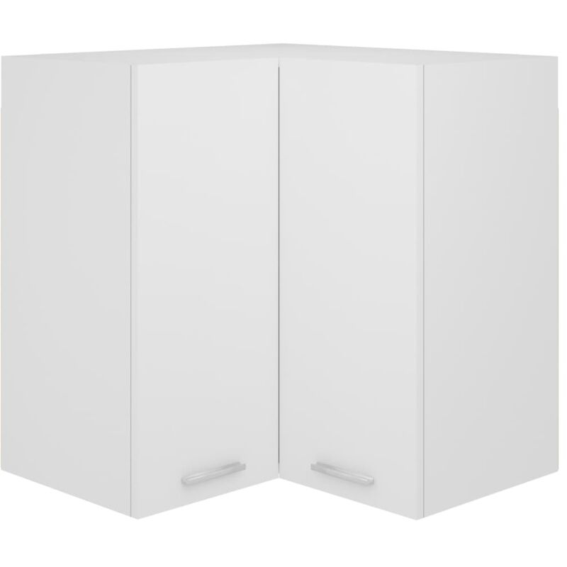 foto del prodotto furniture limited pensile angolare lyon bianco 57x57x60 cm