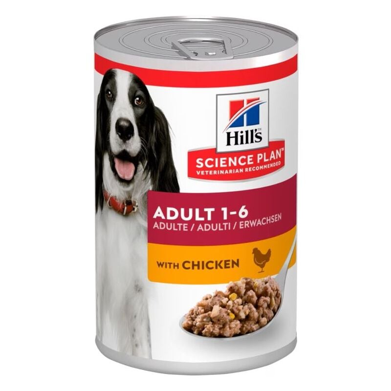 foto del prodotto hill s cane science plan adult 370gr pollo