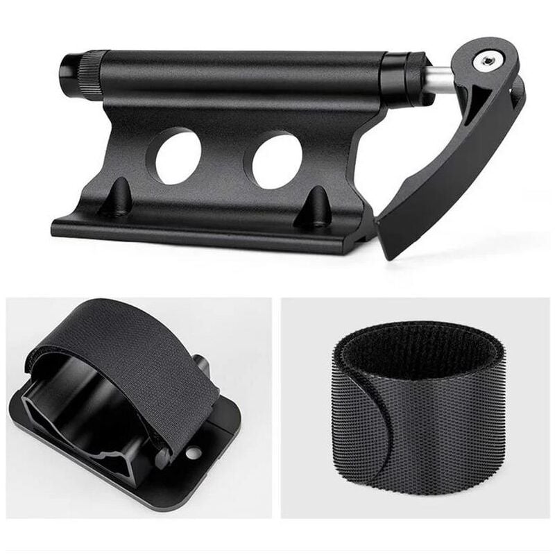 foto del prodotto fortuneville staffa di montaggio per forcella per bici, staffa di montaggio per forcella per bici in lega di alluminio con stelo a sgancio rapido,