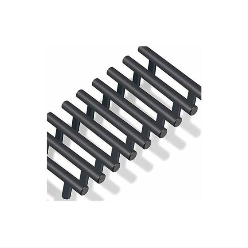 foto del prodotto fortuneville 20 pezzi t bar stick maniglie per porte dell armadio da cucina armadio per cassetti mobili per camera da letto tirare nero distanza