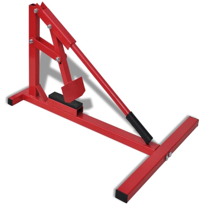 foto del prodotto vidaxl smontagomme professionale per pneumatici moto rosso