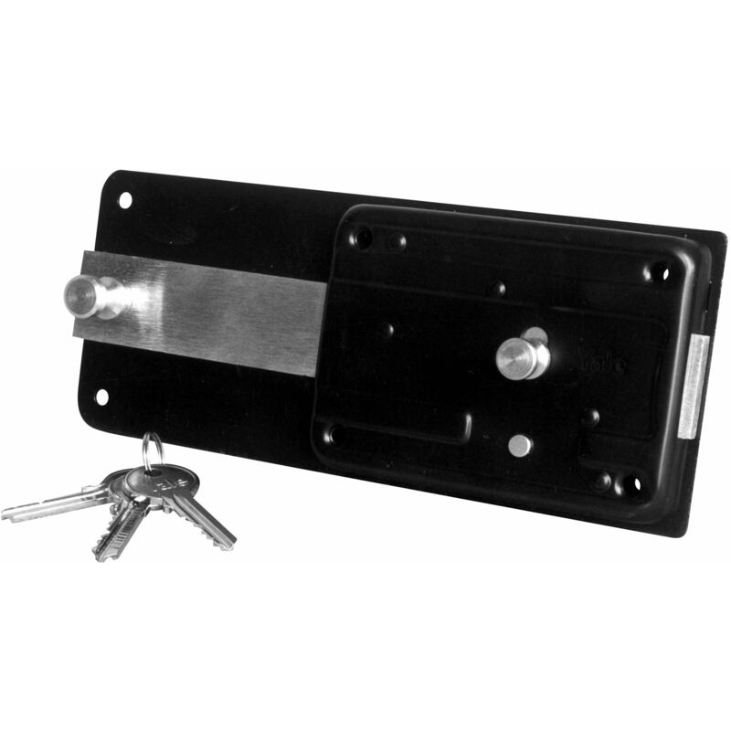 foto del prodotto yale serratura meccanica ferroglietto da applicare per porte in legno y6615160 acciaio verniciato, entrata 60mm