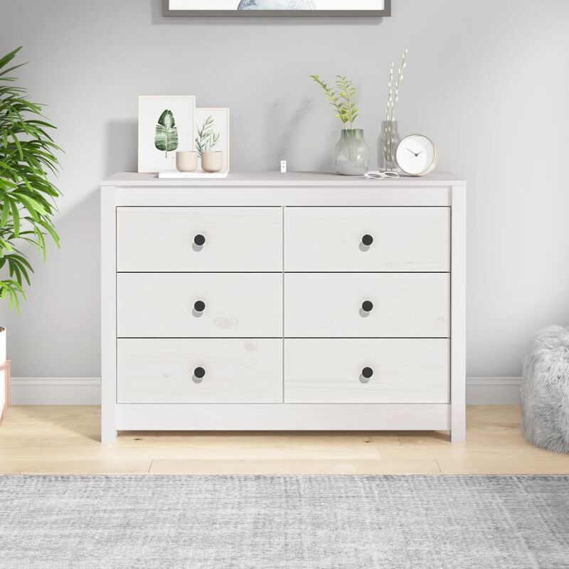 foto del prodotto furniture limited armadietto bianco 100x40x72 cm in legno