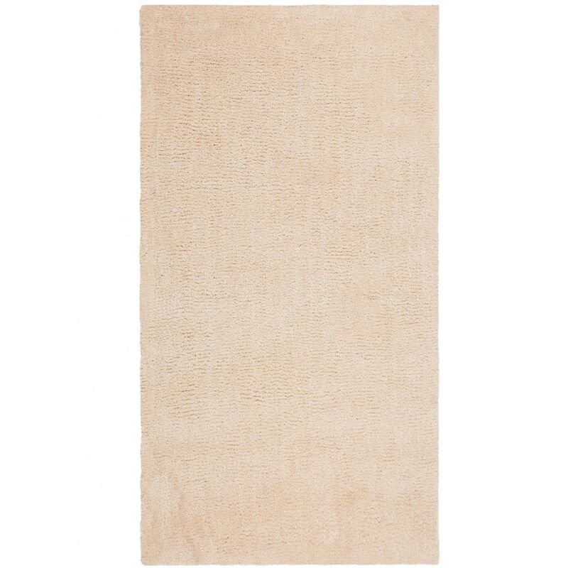 foto del prodotto beliani tappeto shaggy beige chiaro 80 x 150 cm demre