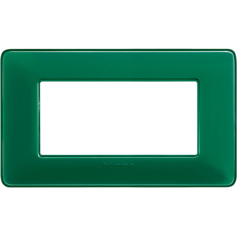 immagine 0 del prodotto placca bticino matix 4 moduli smeraldo am4804cvs