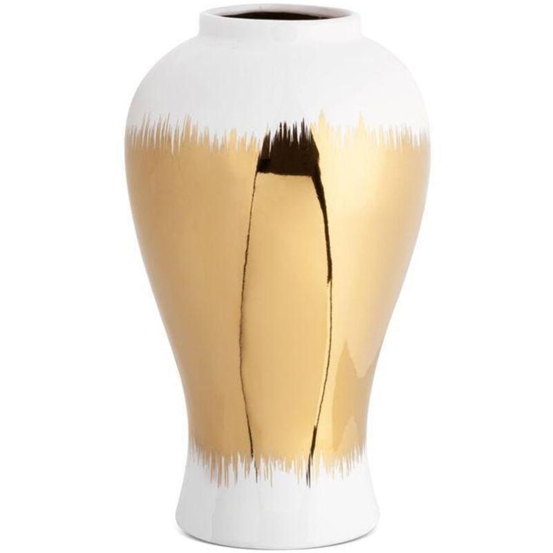 foto del prodotto vaso decorativo tala 02 circa 21 x 34 cm bianco