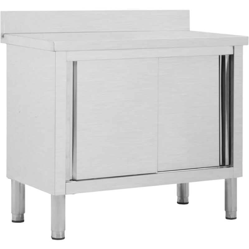foto del prodotto furniture limited banco da lavoro con ante scorrevoli