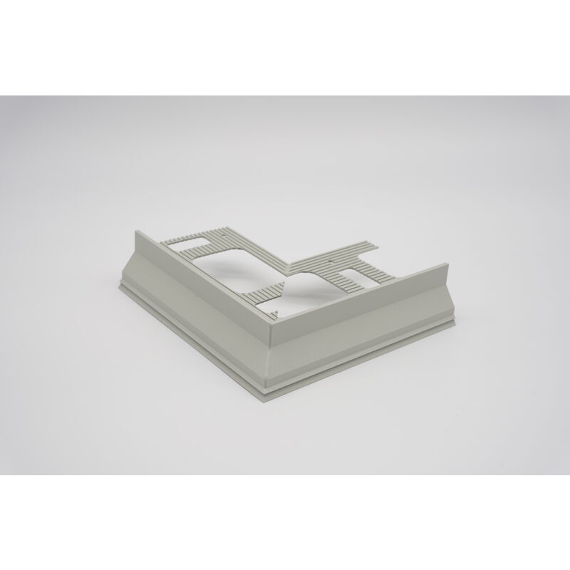 foto del prodotto proterrace eco drip angolo esterno grigio goffrato h 10 mm