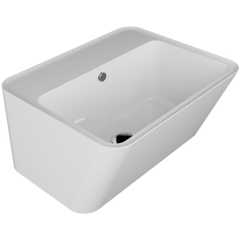 foto del prodotto wynn lavabo profondo in ceramica 50x40 h25 cm senza foro law5041 colavene