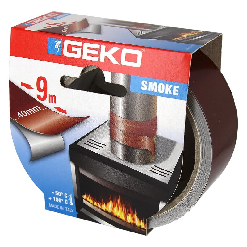 immagine 0 del prodotto nastro isolante in alluminio per sigillare tubi stufe alte temperature rotolo 9 mt marrone