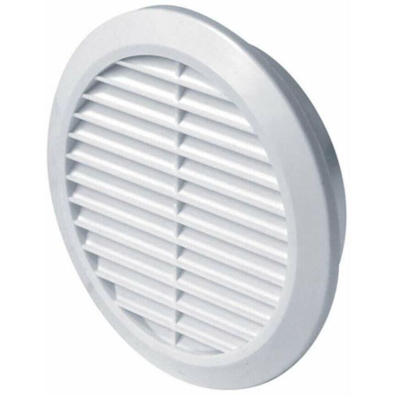 foto del prodotto griglia presa aerazione pvc bianca x tubi d 200 mm areazione ariazione aria