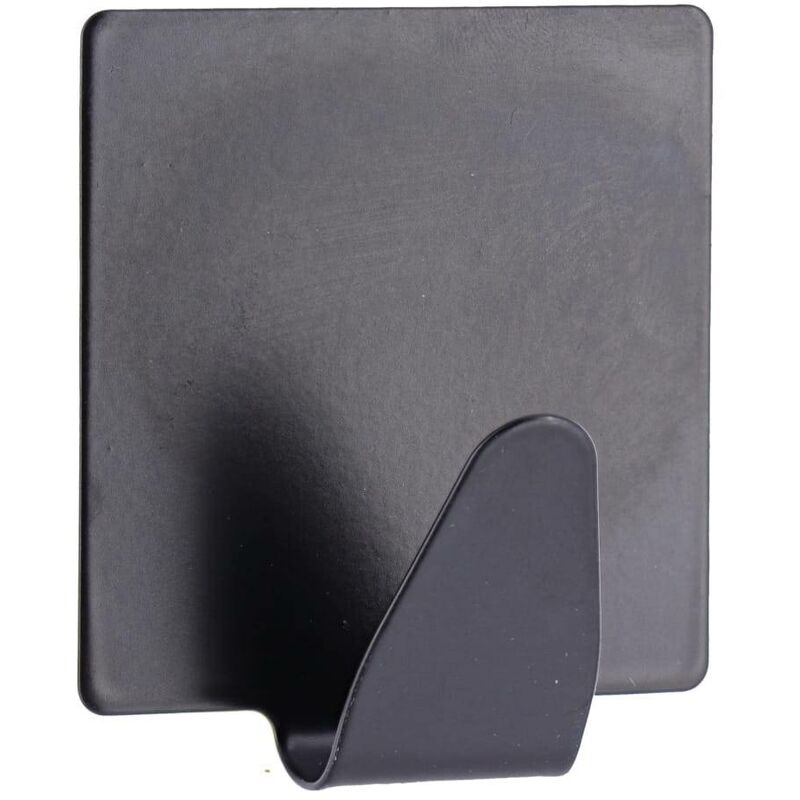 foto del prodotto gancio quadrato da 3 m in acciaio inox verniciato nero tendance