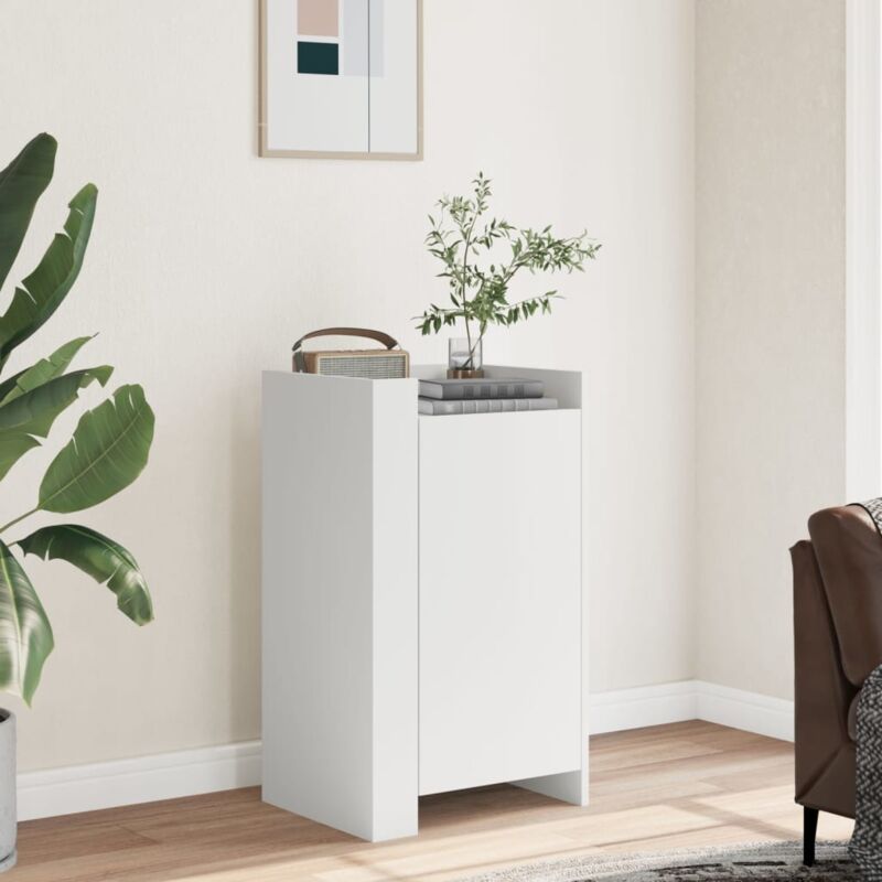 foto del prodotto vidaxl credenza bianca 45x35x75 cm in legno multistrato