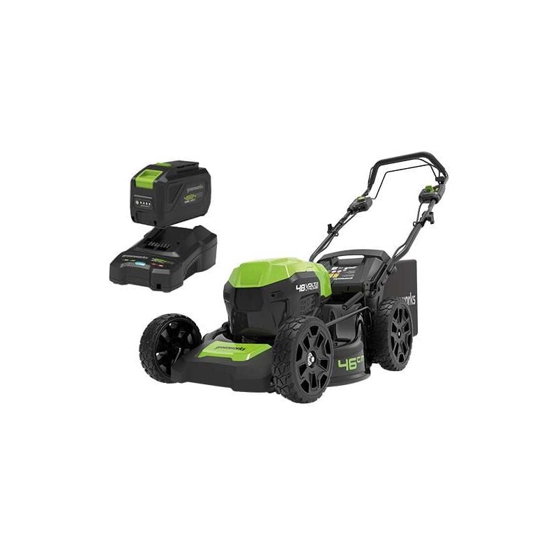 immagine 0 del prodotto tosaerba greenworks 48v gd48lm46spk4 kit