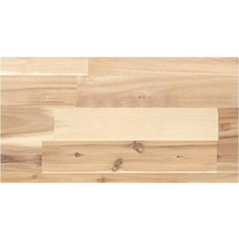 foto del prodotto piano per tavolo 60x20x4cm rettangolare legno massello acacia vidaxl