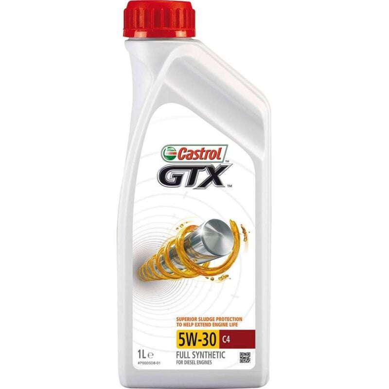 foto del prodotto castrol olio lubrificante sintetico motore auto gtx 5w30 c4 1l oil