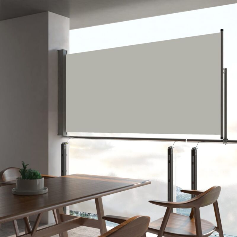 foto del prodotto vidaxl tenda laterale retrattile per patio 80x300 cm crema