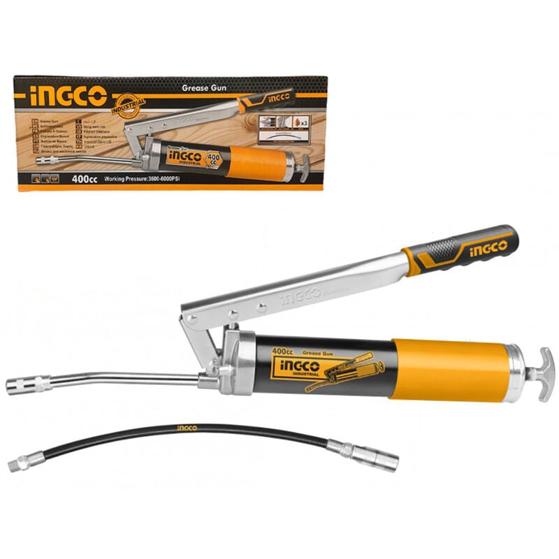 foto del prodotto ingrassatore pneumatico professionale pistola ingrassatrice ingco grg015002