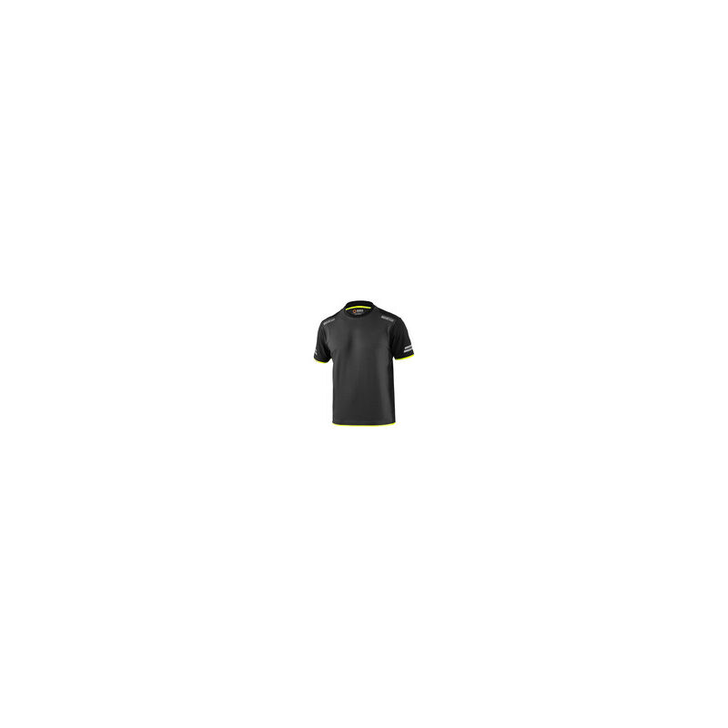 foto del prodotto sparco t shirt tucson grey yellow tg s