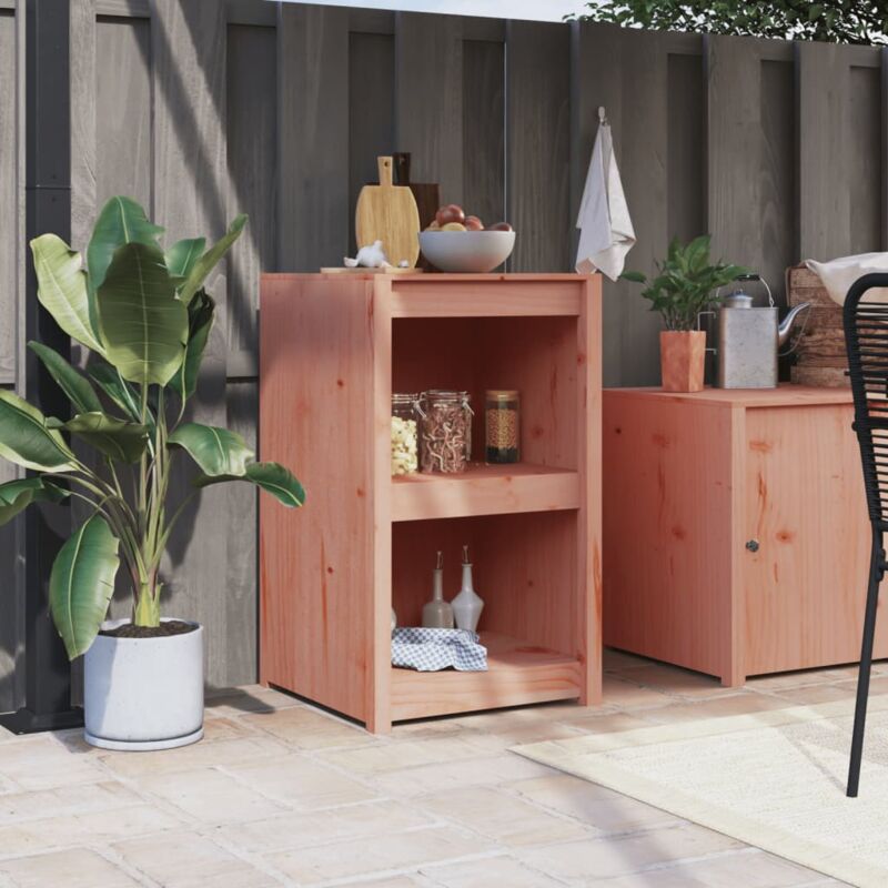 foto del prodotto vidaxl mobile da cucina da esterno 55x55x92 cm legno massello di douglas