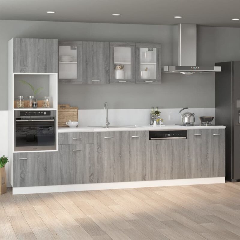 foto del prodotto furniture limited mobiletto lyon grigio sonoma 60x46x81,5 cm