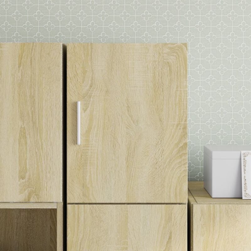 foto del prodotto mobile a parete rovere sonoma 30x42,5x40 cm legno multistrato vidaxl