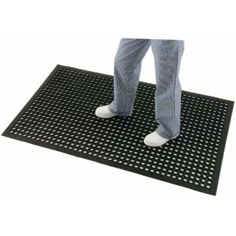 foto del prodotto bolero, tappetino anti fatica nero, 12 x 1500 x 900 mm, tappeto per pavimento commerciale